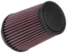 Load image into Gallery viewer, K&amp;N Filter Universal Rubber Filter 3  Flange 4 1/2 Base inch 3 1/2 inch Top 5 3/4 inch Height