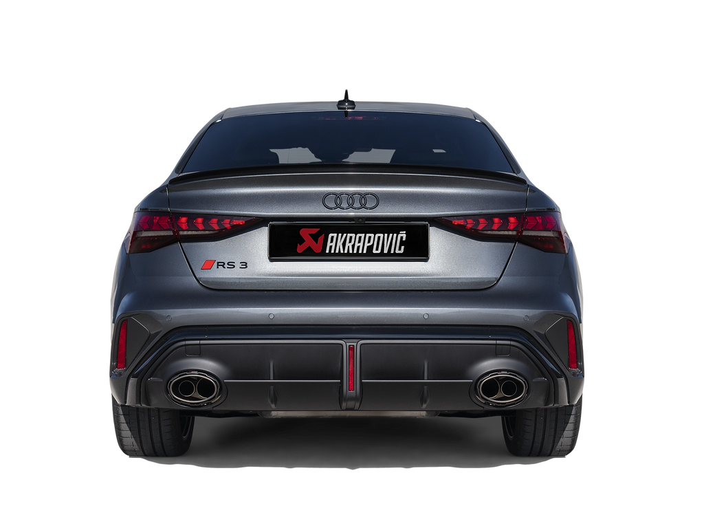 Akrapovic Audi 8Y RS3 Evolution Line Titanium Cat-Back Exhaust System - 2025+ Models
