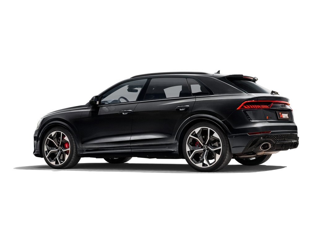 Akrapovic Audi 4M RS-Q8 Evolution Line Titanium Cat Back Exhaust System - Carbon Fiber/Titanium Tips