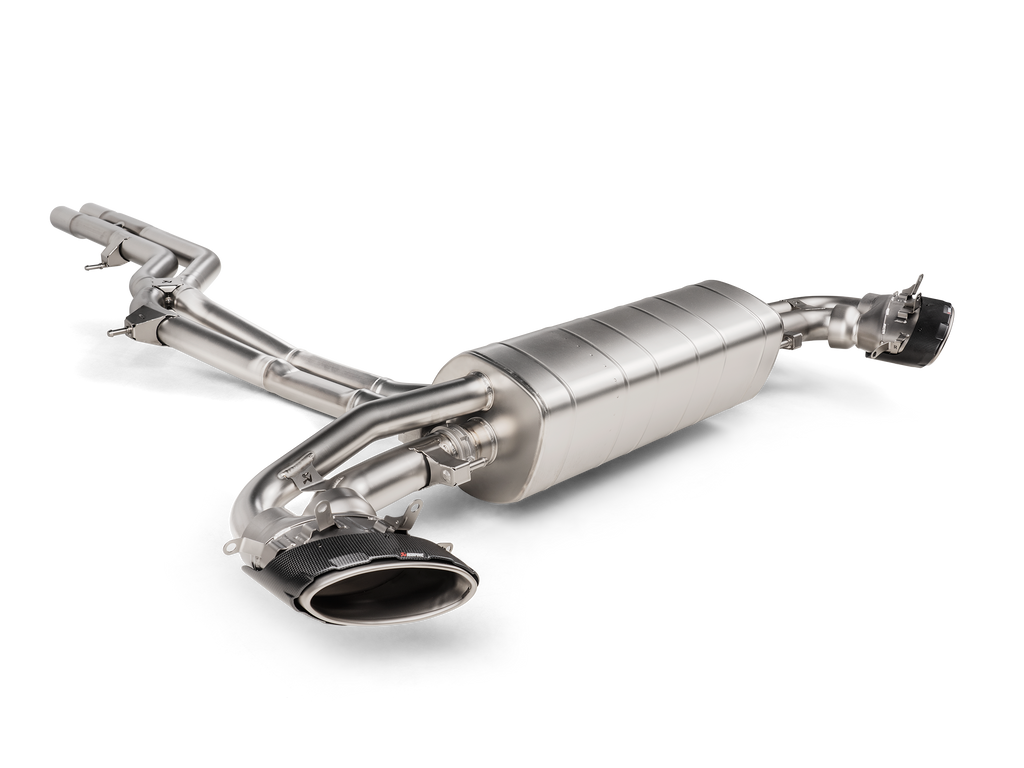 Akrapovic Audi 4M RS-Q8 Evolution Line Titanium Cat Back Exhaust System - Carbon Fiber/Titanium Tips