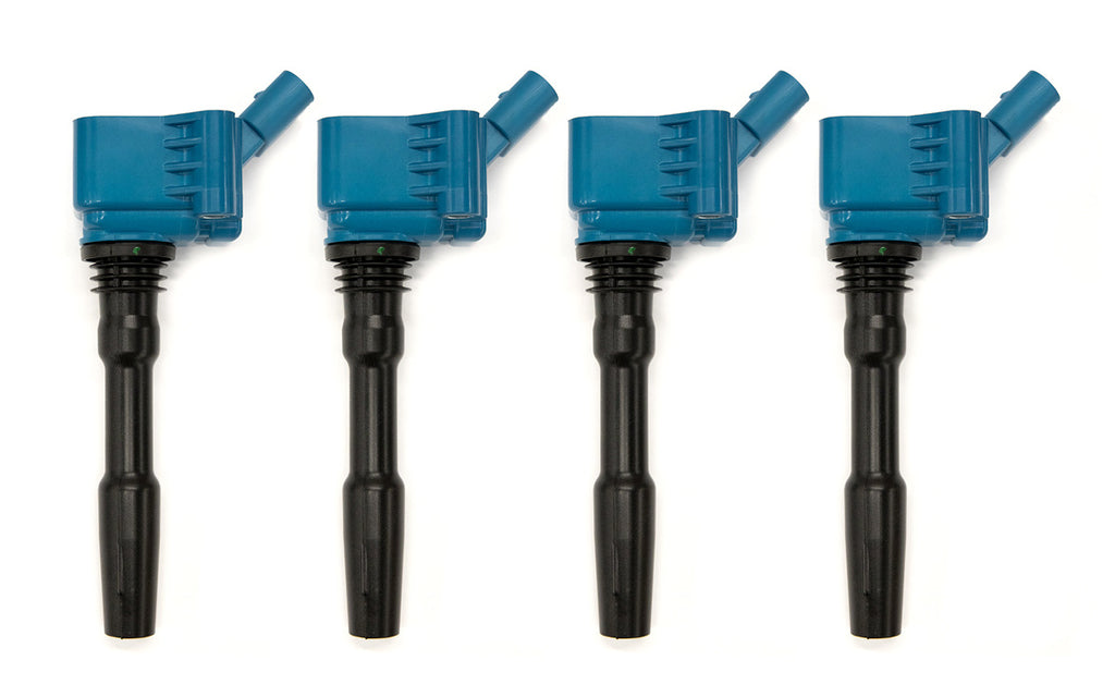 APR TSI Blue Ignition Coil Set of 4 - VW Mk8, Mk7, Audi 8V A3, S3, 8S TT, TTS, B9 A4, A5, Q5