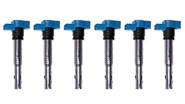 APR Blue Ignition Coil Set of 6 - Audi B8/B8.5 S4, S5, Q5, SQ5, C7 A6, A7, D4 A8 EA837 3.0T