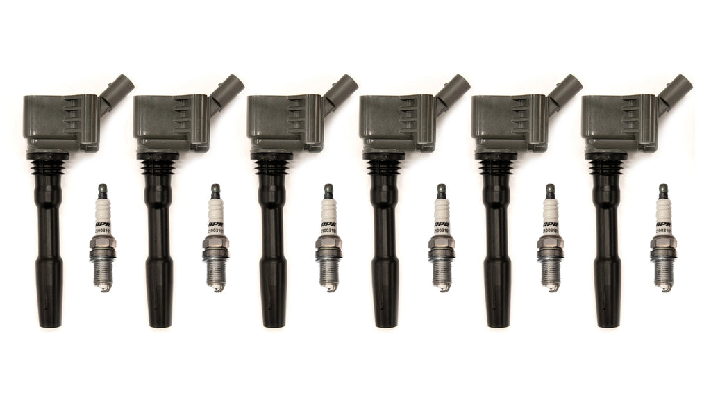 Audi EA839 Ignition Service Kit - Grey APR Coils - Audi B9 S4, S5, RS5, SQ5, C8 A6, S6, A7, S7 2.9T, 3.0T