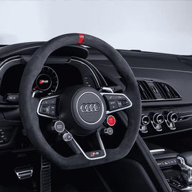 TRE Audi R8 Gen 2 4S & Audi TT / TTRS Full Alcantara Steering Wheel (2015+)