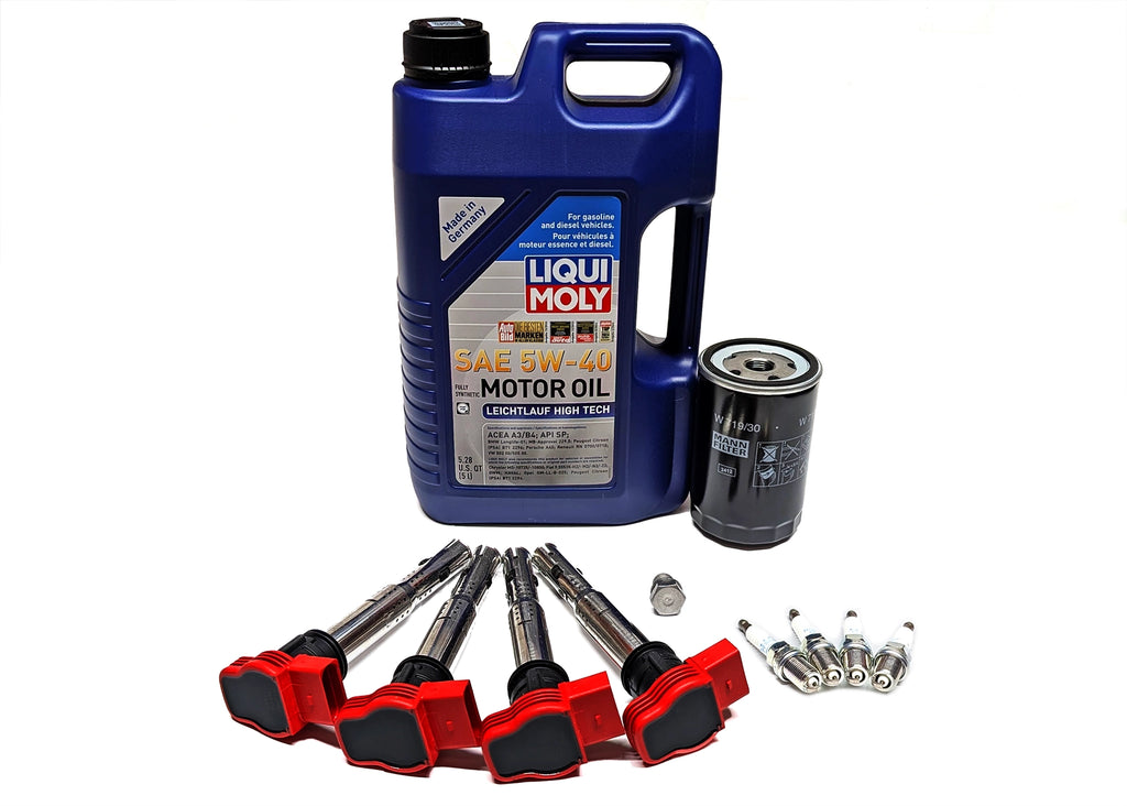 VW/Audi  1.8T Deluxe Tune-Up Service Kit - Mk4 Golf, GTI, Jetta, New Beetle, 8N TT