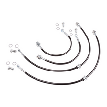 Load image into Gallery viewer, Chase Bays 95-02 Nissan 240SX/Silvia S14/S15 Extended Caliper Brake Lines -  Front &amp; Rear Lines