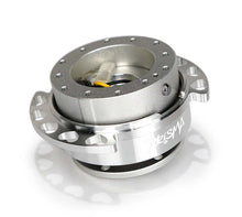 Load image into Gallery viewer, NRG Quick Release Kit - Silver Body/ Shinny Chrome Heart Cutout Ring