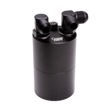 Load image into Gallery viewer, Chase Bays 10AN 90 Deg L-Fitting Inlet 10AN Straight Outlet Oil Catch Can w/ Type 5 Bracket