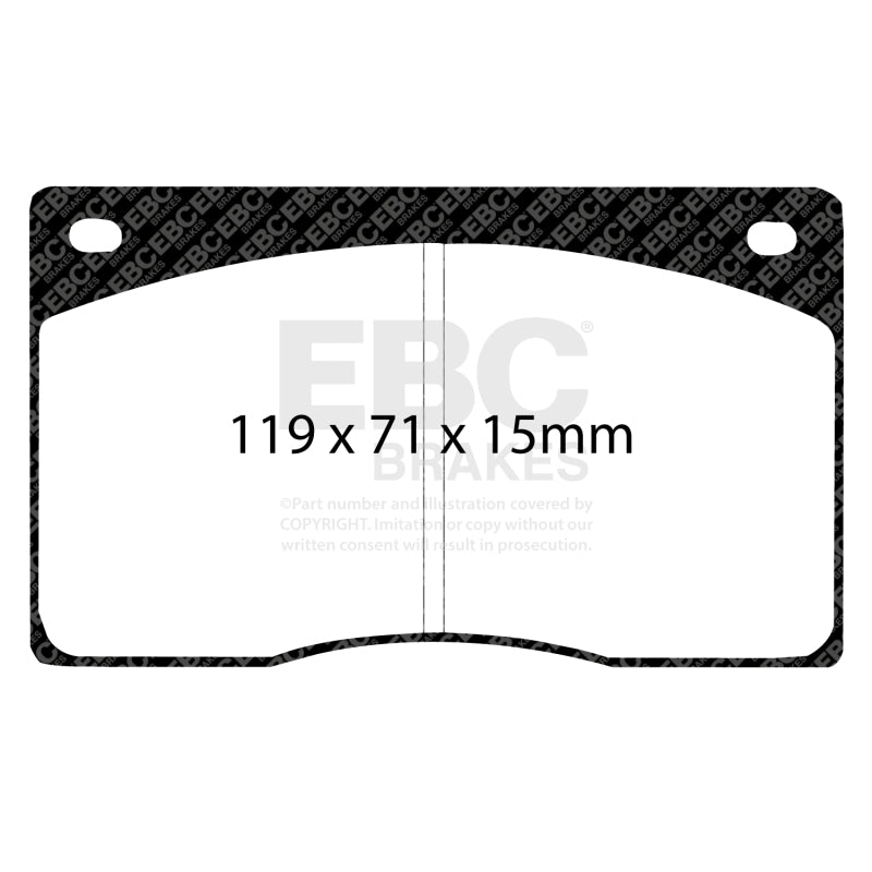 EBC 91-93 Jaguar XJS 4.0 Ultimax2 Front Brake Pads