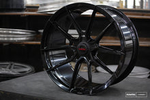 Load image into Gallery viewer, Vossen x Novitec NF10 22x11.5in - 5x114.3 BP - ET29 - Gloss Black Ferrari 296 Rear Wheel