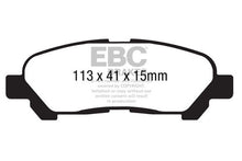 Load image into Gallery viewer, EBC 09-13 Toyota Highlander 2.7 2WD/4WD Ultimax2 Rear Brake Pads