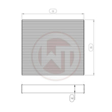 Load image into Gallery viewer, Wagner Tuning 563x468x32mm Radiator Core