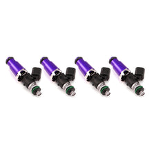 Load image into Gallery viewer, Injector Dynamics 1750-XDS - 60mm Length - 14mm Purple Top - 14mm Lower O-Ring (Set of 4)