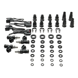 DeatschWerks Universal 4 Cylinder Import Injector Kit - Set of Four 550cc Injectors
