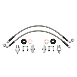 Wilwood flexline kit 16IN. 90 deg -3 male to M10-1.0 BF M10-1.0 banjo
