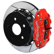 Load image into Gallery viewer, Wilwood 07-18 Jeep Wrangler Narrow Superlite 4R Rear Brake Kit Slotted 13.50in Rotor w/Lines - Red