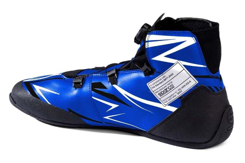 SPARCO K-Rapid Blue/White Kart Racing Shoes Size 42
