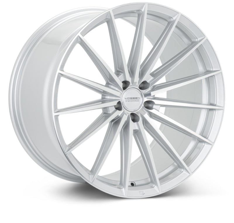 Vossen HFX-4 22x9 - 5x120 - ET30 - Flat - 72.56 - Silver Polished Wheel