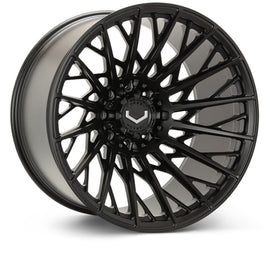 Vossen VFX-02T 22x12 - 8x180 - ET44 - Ultra Deep - 124.3 - Satin Black Wheel