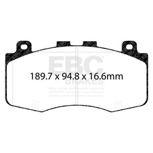 Load image into Gallery viewer, EBC 2018+ Jeep Grand Cherokee Trackhawk Bluestuff Front Brake Pads