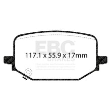 Load image into Gallery viewer, EBC 2020+ Ford Explorer ST 3.0TT Bluestuff Rear Brake Pads