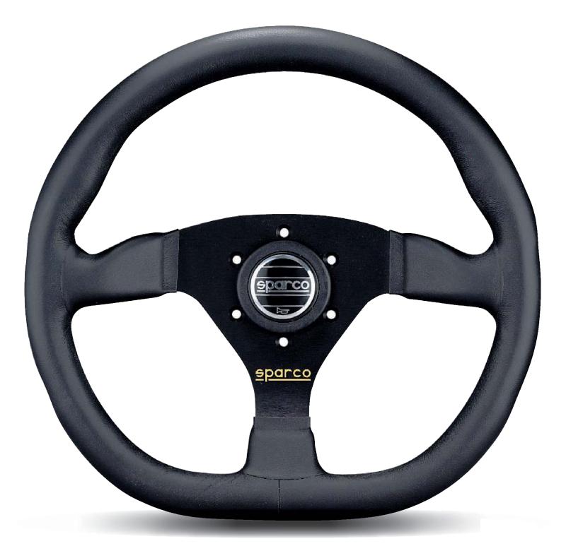 Sparco Steering Wheel Ring L360 Leather Black