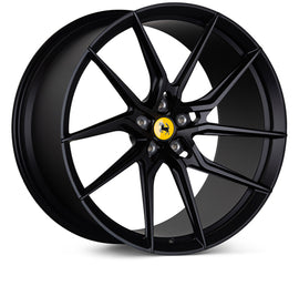 Vossen x Novitec NF8 22x12in - 5x114.3 BP - ET42 - Satin Black Ferrari GTC4Lusso Rear Wheel