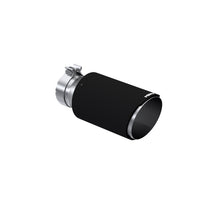 Load image into Gallery viewer, MBRP Universal Carbon Fiber Tip 6in OD/4in Inlet/12in L - Angle Cut Tip