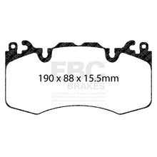 Load image into Gallery viewer, EBC 13+ Land Rover Range Rover 3.0 Supercharged Greenstuff Front Brake Pads