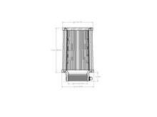 Load image into Gallery viewer, aFe POWER Universal Clamp-On Air Filter w/ D2 Dura-Dry Media - 3in F x 5in B x 4-3/4in T x 7in H