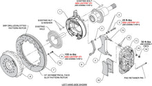 Load image into Gallery viewer, Wilwood kit rear DISC/DRUM XRS4R C10 1971-87/BLAZER 1971-82 5 lug 2.42 12.88 drill red