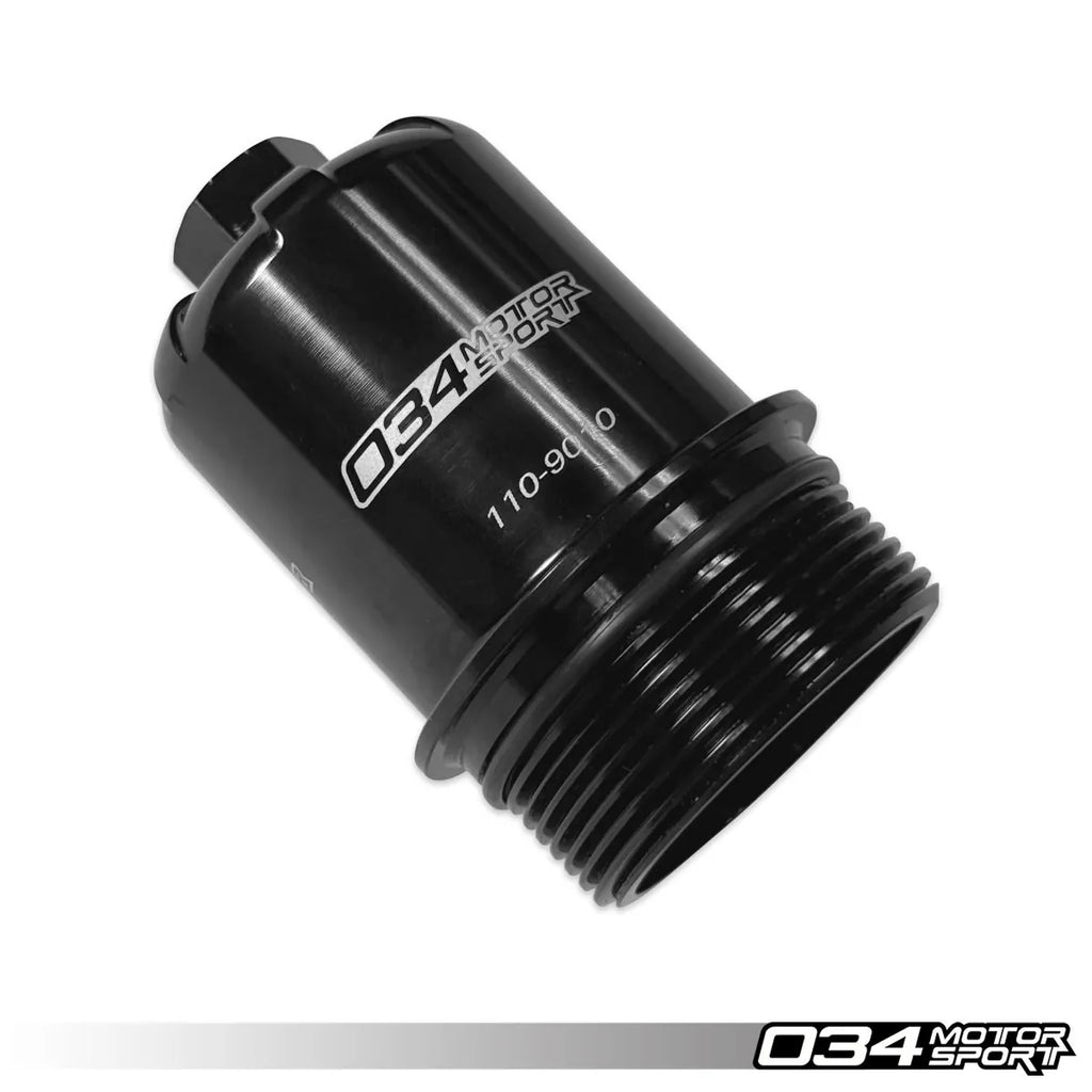 034Motorsport Billet DSG Oil Filter Cap Kit, Audi EA837 3.0T Models w/ DL501 DSG