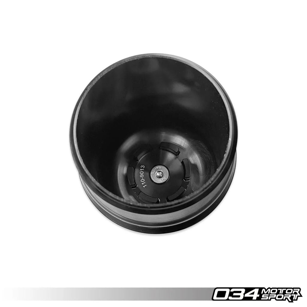 034Motorsport Billet Oil Filter Cap, Audi 3.0T CREC Models