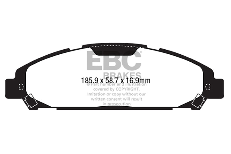 EBC Brakes Greenstuff 2000 Series Sport Pads