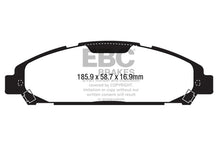 Load image into Gallery viewer, EBC 2015+ Ford Mustang 2.3T Bluestuff Front Brake Pads