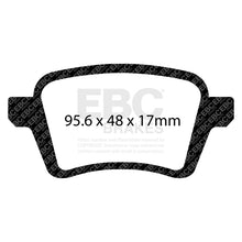 Load image into Gallery viewer, EBC 13+ Fiat 500L 1.4 Turbo Greenstuff Rear Brake Pads