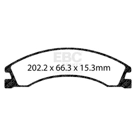 EBC 08+ Ford Econoline E150 4.6 Ultimax2 Rear Brake Pads