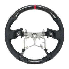 NRG 12-23 Toyota Tacoma OEM Plus Carbon Fiber Steering Wheel w/ Black Stitch & Red Center Mark