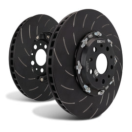 EBC Racing 98-06 Audi TT Quattro 8N 1.8T Front 330mm 2 Pc Rotor Replacement (Pair)