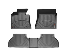 Load image into Gallery viewer, WeatherTech 09+ Ford F150 Reg/SuperCrew (w/ Heating Vents) Front and Rear FloorLiners - Black
