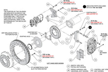 Load image into Gallery viewer, Wilwood kit rear EPB XRS4R big ford new style 2.50 offset 14.00 rotor GT