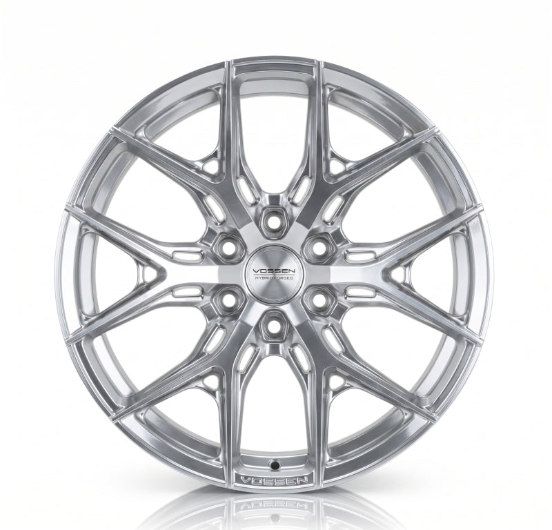 Vossen HF6-4 - 20x9 - 8x180 - ET18 - Super Deep Face - 124.3 - Silver Polished Wheel