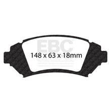 Load image into Gallery viewer, EBC 05 Buick Le Sabre (FWD) 3.8 (16in Wheels) Ultimax2 Front Brake Pads