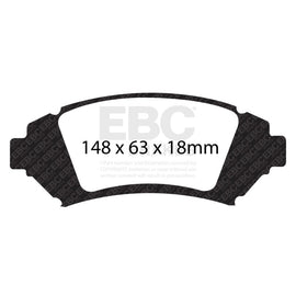 EBC 05 Buick Le Sabre (FWD) 3.8 (16in Wheels) Ultimax2 Front Brake Pads