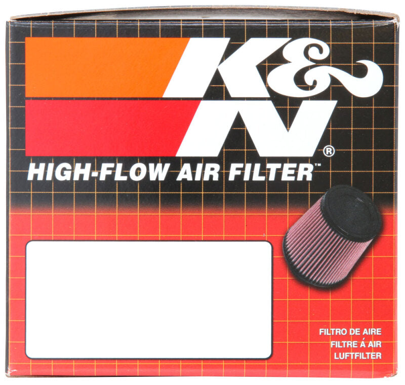 K&N Universal Clamp-On Air Filter 2-1/8in FLG 4 X 3 TPR/OVL W/Venturi