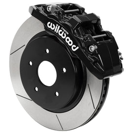Wilwood 13-18 RAM 1500 4WD AERO6-DM Kit 5 x 5.50in Hub - 13.38in Slotted Rotor - Black