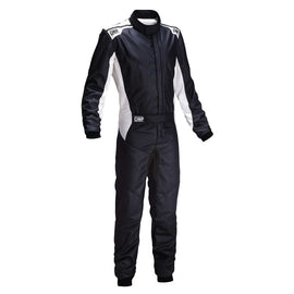 OMP ONE-S OVERALL NAVY BLUE/ORANGE SIZE 60 FIA 8856-2018 + SFI