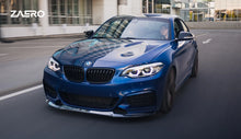 Load image into Gallery viewer, Zaero Design BMW 2 Series, M235i &amp; M240i F22 F23 EVO-1 Gloss Black Front Splitter