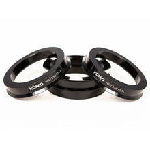 Load image into Gallery viewer, Konig Aluminum Hub Ring Set (4pcs) - 73.1mm O.D. / 56.1mm I.D.