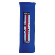 Load image into Gallery viewer, Sparco Belt Pad Martini-Racing Blue